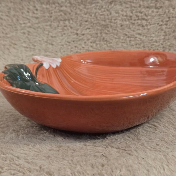 Pumpkin Serving Platter Bowl – Holiday Table - Picture 3 of 4